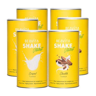 Beavita Vitalkost 3 x Original + Schoko, Pulver 6x500 g