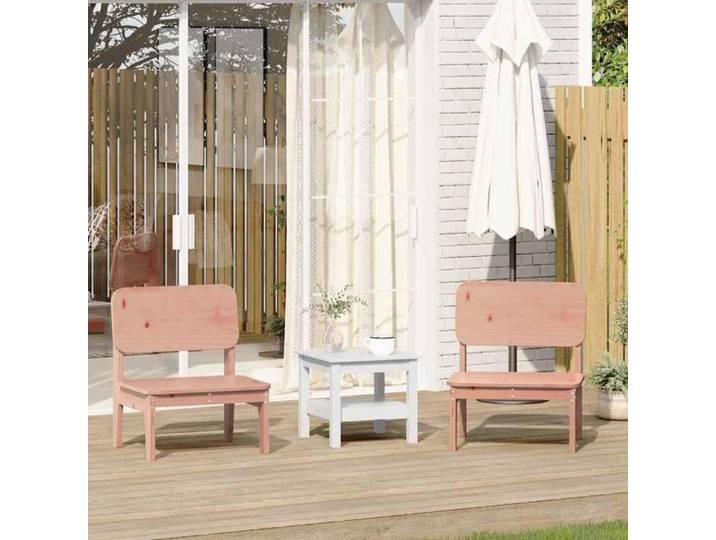 SALE 2025 Chaises de jardin - lot de 2 - Fauteuils de Jardin 60x52 5x72 cm bois massif de douglas - 60x52 5x72 cm 16 4 Kg 7122