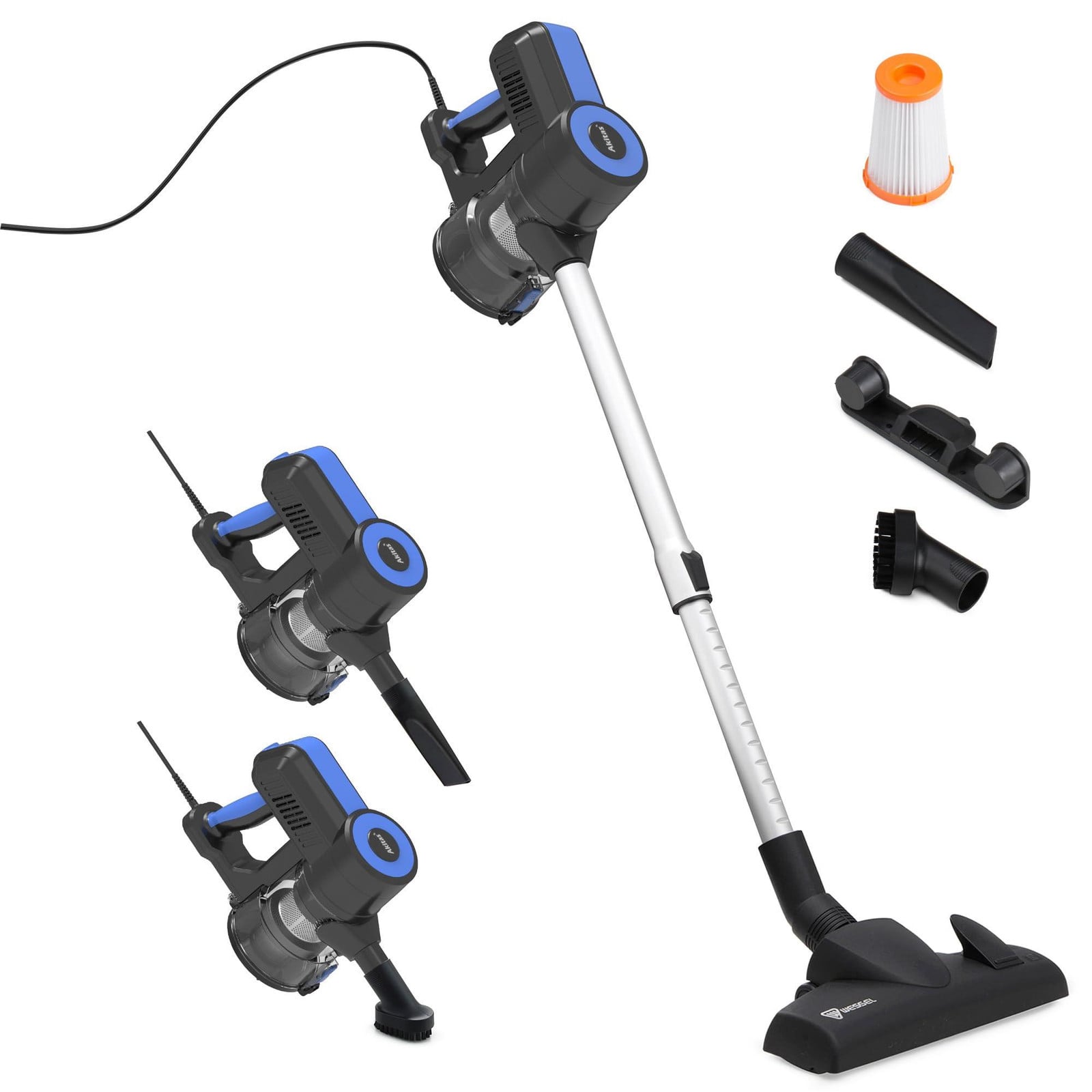 Selius Snooze Zakloze Stofzuiger - 600 W - Blauw
