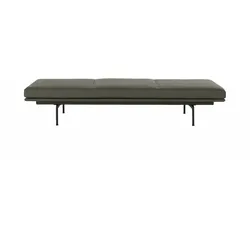 Muuto Outline Daybed, fiord 961 / schwarz