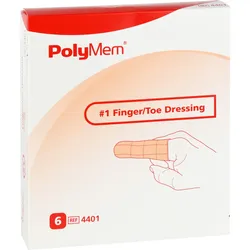 Polymem Finger Wundschnellverband Gr.1 6 ST