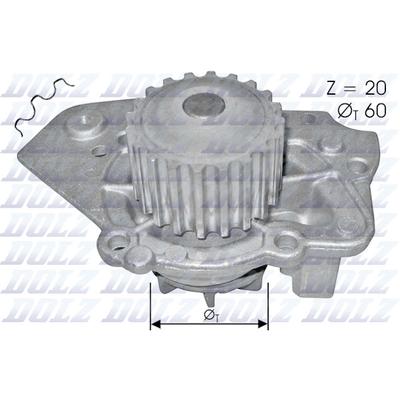 DOLZ Wasserpumpe T136 für TALBOT Citroën
