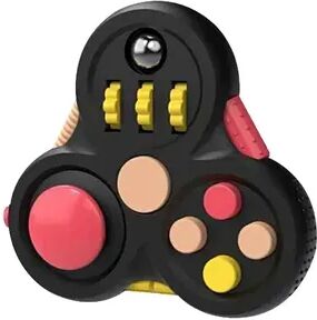 Smart Shopping Spot Rotating Magic Bean Adult Antistress Fidget Toy Autism ADHD Stress Relief Fingertip Toys For Kids Fidget Pad black