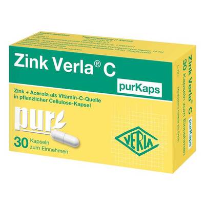 Verla-Pharm Arzneimittel GmbH & Co. KG ZINK VERLA C purKaps 19 g 18155832
