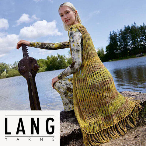 Strickanleitung – Weste "Quirina" aus Lang Yarns Illusion
