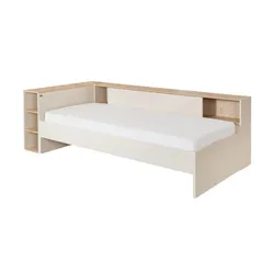 Roba Stauraumbett  Elis , beige , Maße (cm): B: 123 H: 74,5