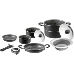 Brunner Pirate Topfset Aluminium 10-teilig Ø 24 cm