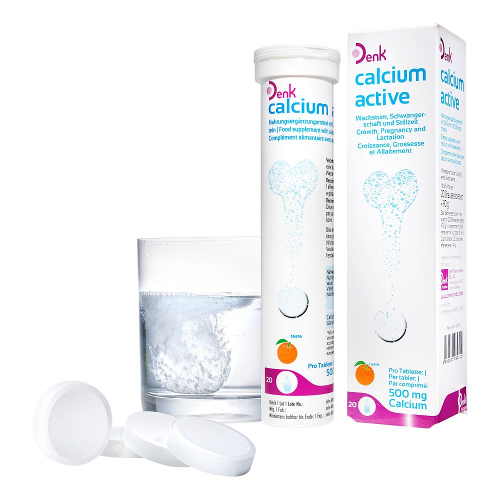 Denk Pharma GmbH & Co.KG Calcium Active Denk 500 mg Brausetabletten 11053985