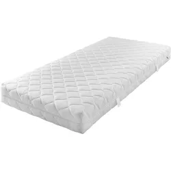 Taschenfederkernmatratze  LIVIN BELLEVILLE (LF 90x200 cm) - weiß - LF 90x200 cm