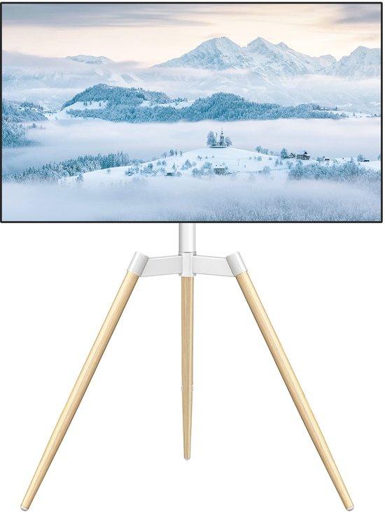 RFIVER Stativ, TV-Ständer für Bildschirme von 32-65 Zoll, bis zu 35 kg, VESA 400x400mm