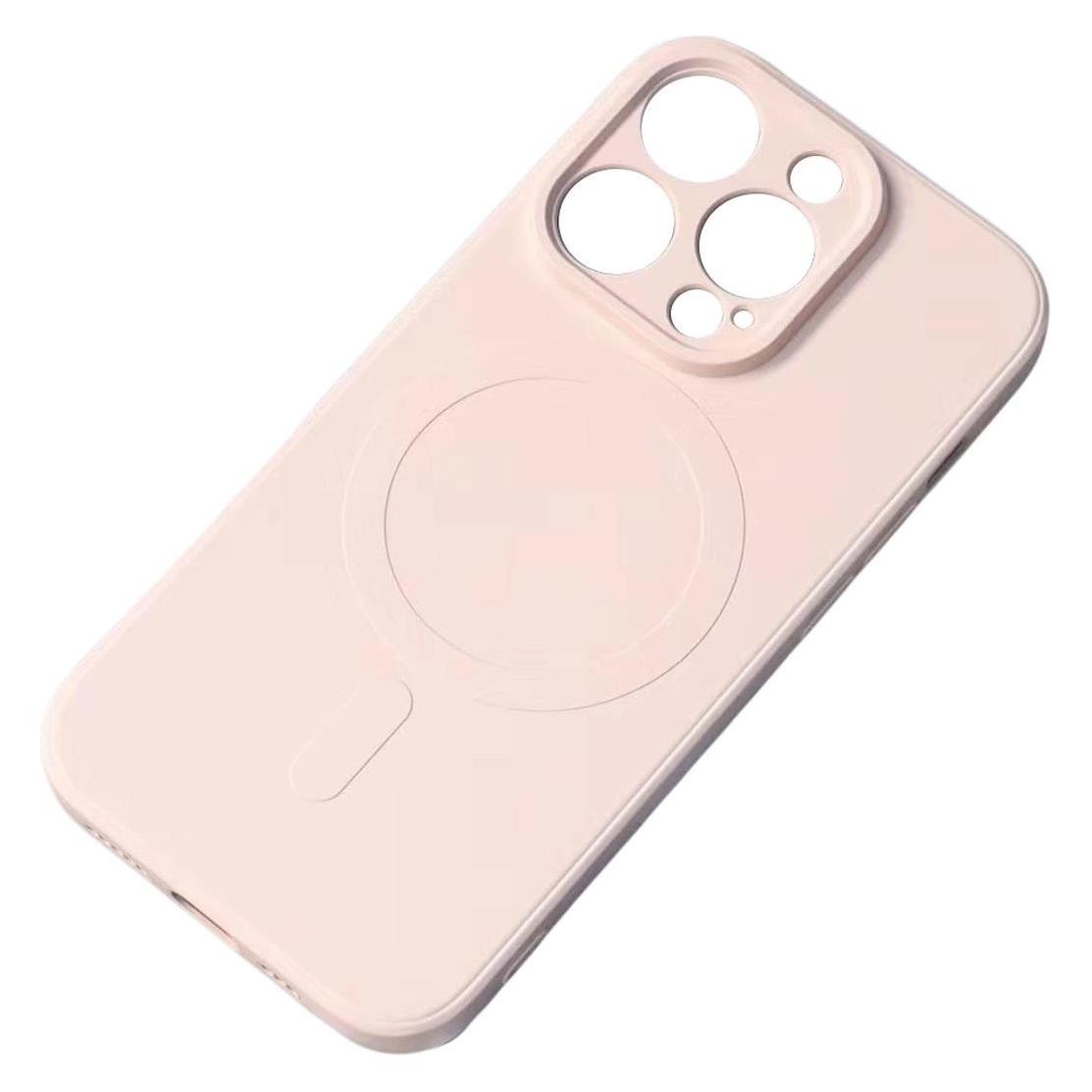 Hurtel MagSafe-kompatible Silikonhülle für iPhone 15 Plus Silikonhülle - Rosa (Apple iPhone 15 Plus) (1404978613)