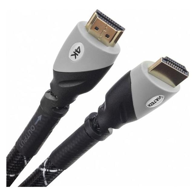 Vultech AA14303PRO HDMI-Kabel 3 m HDMI Typ A (Standard) 2 x HDMI Typ A (Standard) Schwarz, Grau (3 m) (AA14303PRO)