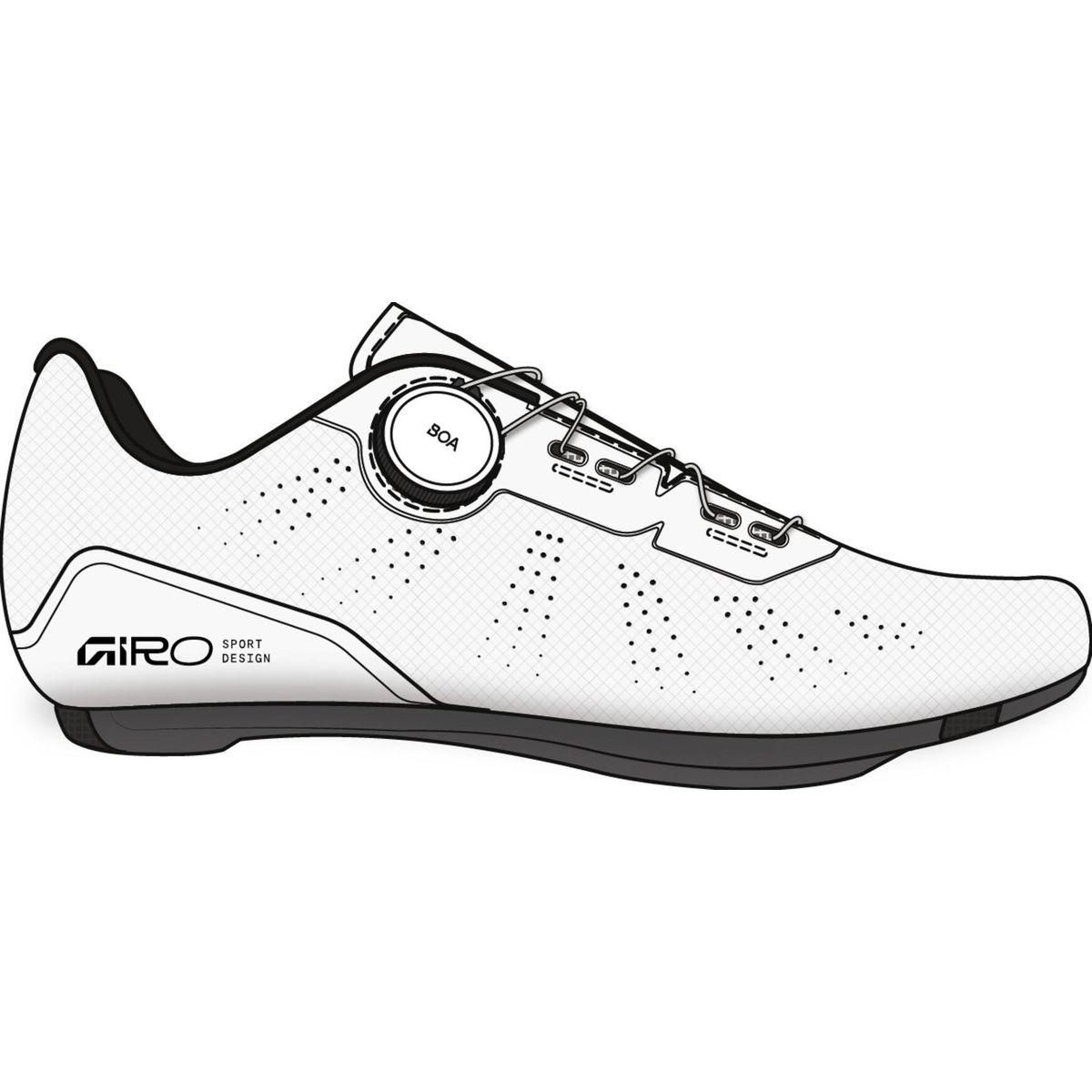 Giro Cadet II white 39 260189-042