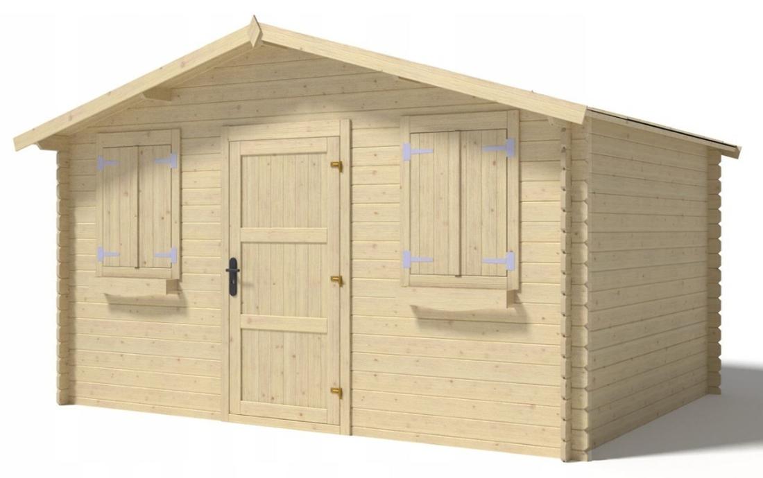 Gartenhaus, Gerätehaus 12m2 - 4x3m - 28mm