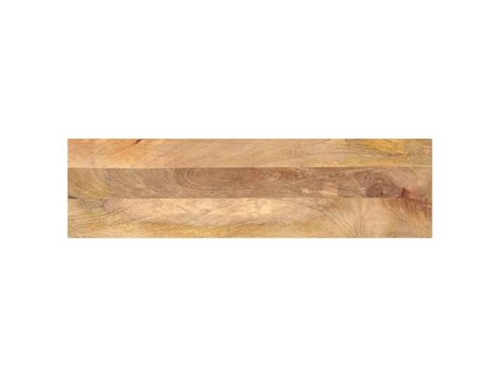 HEFZGDB Massivholz Mango Tischplatte 100x30x3,8 cm Rechteckig Ersatzplatte für Tisch Erneuerung, Robuste Tischplatte aus Tropenholz mit Rustikalem Design, Einfache Reinigung