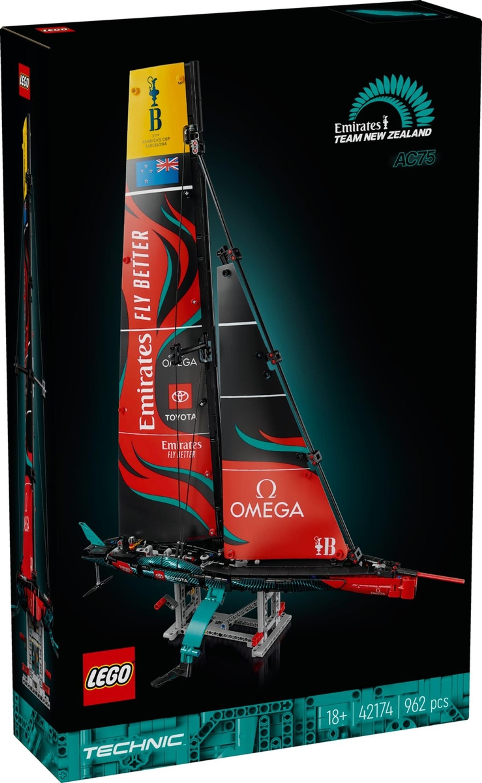 LEGO Emirates Team New Zealand AC75 Yacht