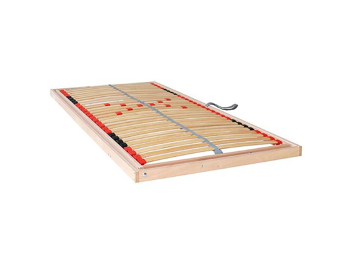 Lattenrost Kaupp 100 x 200cm Massivholz Birke, lackiert Braun