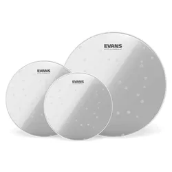 Evans ETP-HYDGL-R - Hydraulic Glass Tom Pack Rock - 10/12/16 Zoll - Clear - Schlagzeug-Fell-Set