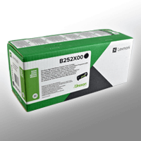 Lexmark Toner B252X00 schwarz