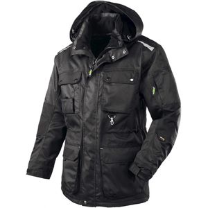teXXor Arbeitsjacke Boston, 4196, Winterjacke, schwarz, wasserdicht, Größe XXL