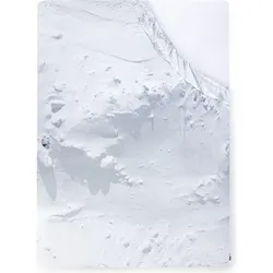Hayka Bettlaken mit Gummizug 160 x 200 cm Schnee