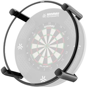 WINMAU Dart-Surround Autoscoring-System Autodarts X, 1-teilig mit 4 Kameras & Beleuchtungsring, schwarz, Ø 80 cm