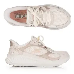 SKECHERS Damen-Sneaker Go Walk Now Aura Materialmix Hands Free Slip-Ins®