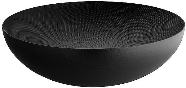 Alessi Schale Double Stahl 32cm Schwarz schwarz EG