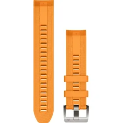 Garmin Silikon 22mm - Quickfit - Armband MARQ Generation 1 und 2 Silikon orange" 010-13225-04" - orange