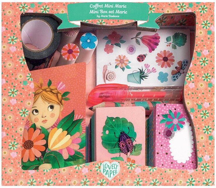 Lovely Paper Mini Coffret Marie - Djeco