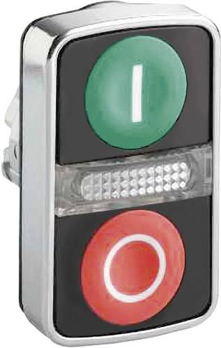 Schneider Electric ZB4BW7A3741 Harmony ZB4BW7A3741 Doppeldrucktaster Grün, Rot 1St.