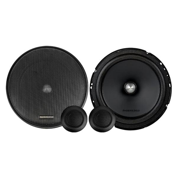 Phoenix gold 165mm 2-vejs Komponenthøjttalere 60W (60 W, 16.50 cm) (ZX65CSS)