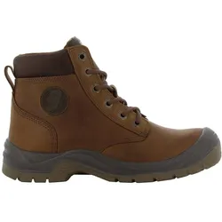 Safety Jogger, Sicherheitsschuhe, SI3305420 Atmungsaktiver Ganzleder-Sicherheitsschuh braun (S3, 42)