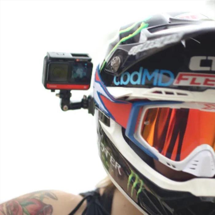 INSTA360 Helmet Mount Bundle-black
