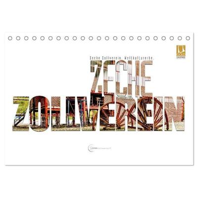 Zeche Zollverein. Weltkulturerbe. (Tischkalender 2027 DIN A5 quer), CALVENDO Monatskalender