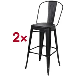 meet 2er-Set Barhocker »meet - Urban« schwarz