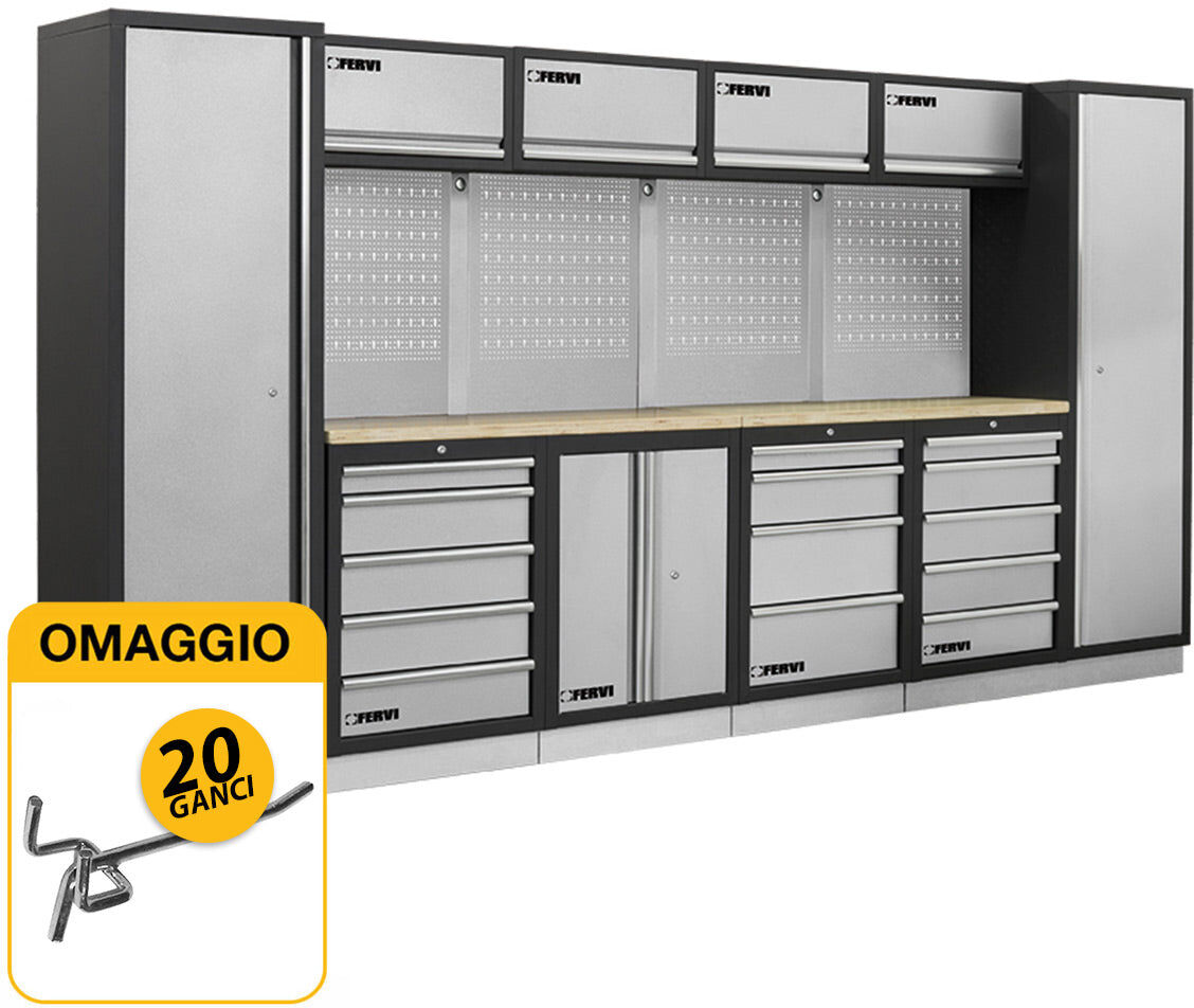 Fervi A007A Arredamento modulare per officina