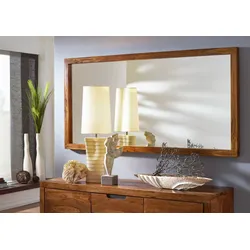 Spiegel Sheesham 160x5x80 walnuss lackiert DUKE #130