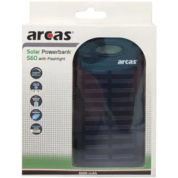 Arcas S60 Solar Powerbank 6000mAh