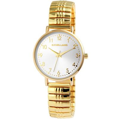 Quarzuhr LADY, gold (goldfarben), Armbanduhren, Damen, Quarzuhr