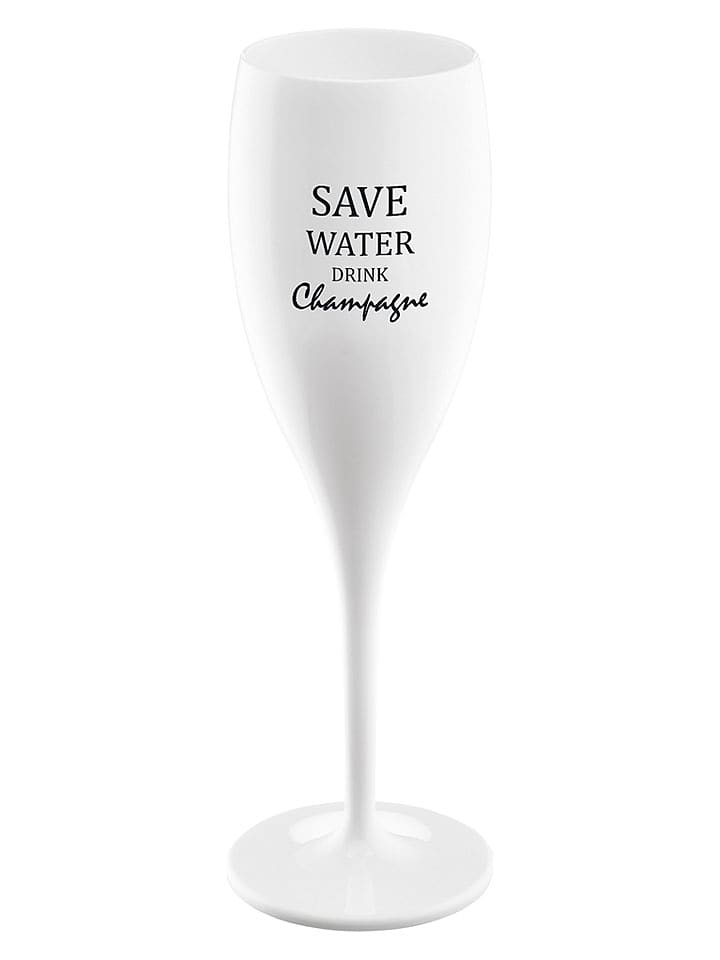 koziol Sektglas in Weiß - 100 ml - onesize