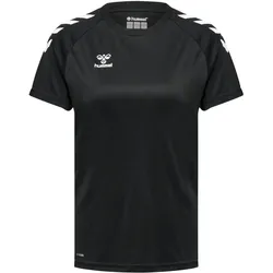 hummel, Damen, Sportshirt, Core Xk Core Poly T-Shirt S/S Woman (XS), Schwarz, XS