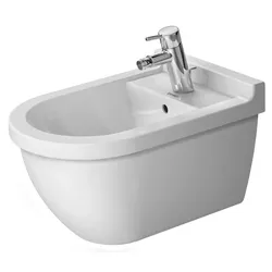 Duravit Wand-Bidet „Starck 3“, Befestigung verdeckt 36,5 × 54 × 33,5 cm