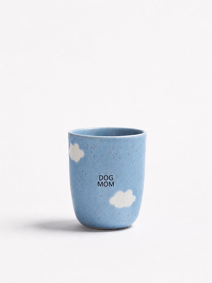 Egg Back Home Becher ''Cloud - Dog Mom'' in Hellblau - 220 ml - onesize
