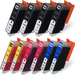 HP Photosmart 5510 Patronen 10 Patronen Set HP-364 XL kompatibel von D&C