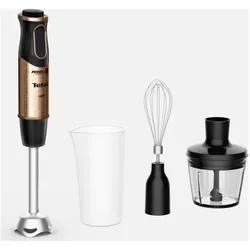 Tefal HB656G10, Stabmixer, Schwarz, Kupfer, Gold