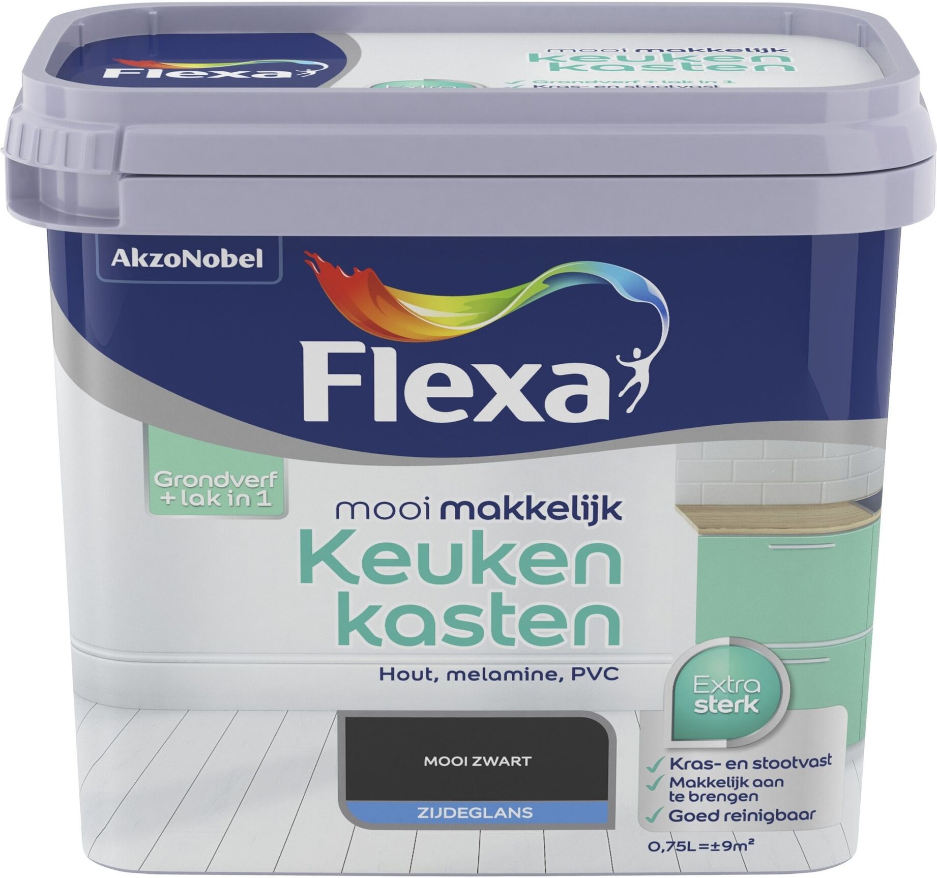 Flexa Mooi Makkelijk Keukenkasten - Zwart