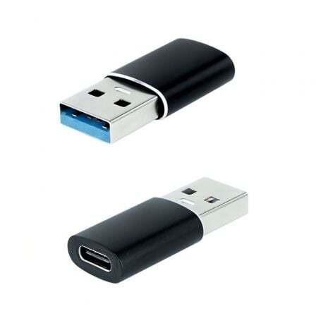 Nanocable USB-C naar USB-A kabel, zwart, 10.02.0012