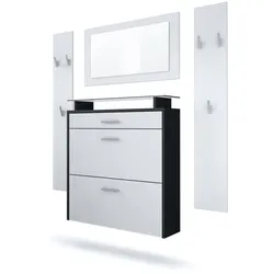 GARDEROBE Malea Front in Weiß matt