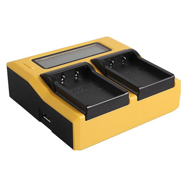 Patona Dual LCD Charger (Kamera Akku Ladegerät) (7685)